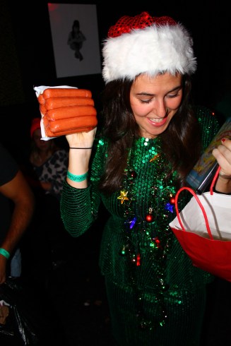 That was my present. You're welcome.