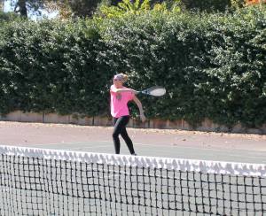 I like this one because it actually looks like I may have connected with the ball!