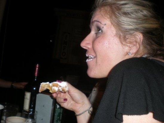 My first beignet! 2008