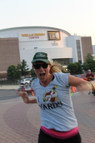 Running my first beer mile!